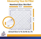Filter King 16x19x1 Air Filter | 6-PACK | MERV 13 HVAC Pleated A/C Furnace - Image 2