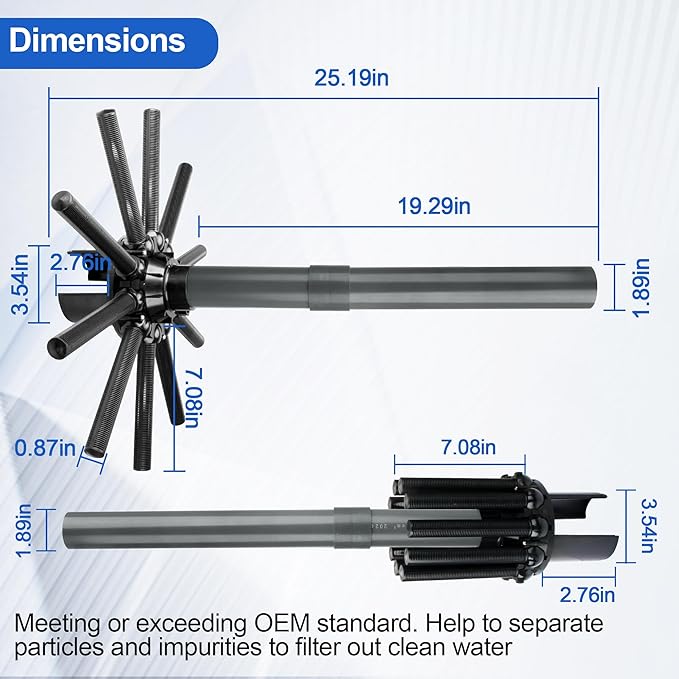 SX230DA Pool Filter Parts Lateral Assembly - Image 6