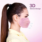 Miuphro KN95 Face Mask 50 Pack, Disposable Respirator Masks, 5 Layer Design - Image 5