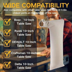 Table Saw Dust Collector Bag Compatible - Image 6