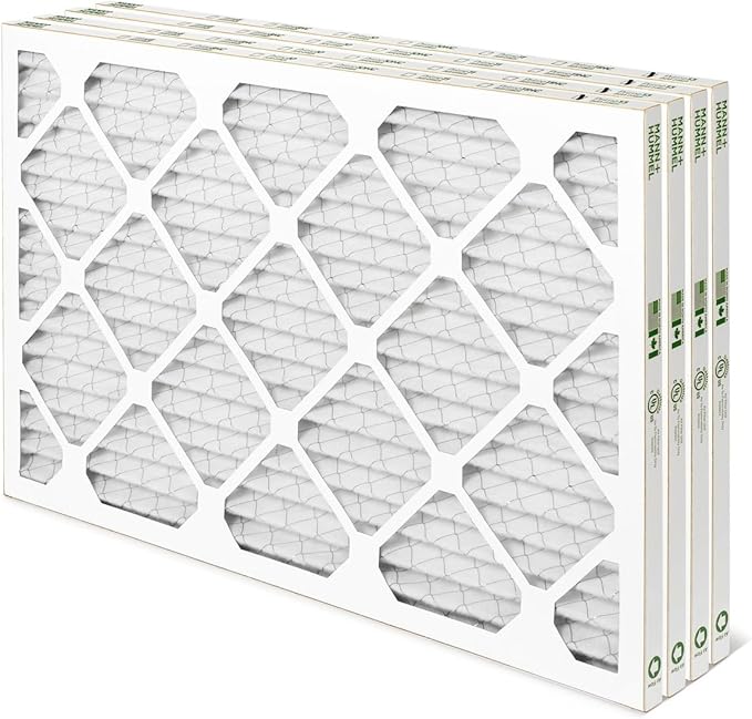 Mann+Hummel 16x25x1 MERV 8 Pleated HVAC AC Furnace Air Filters. 4 Pack. by MannHummel
