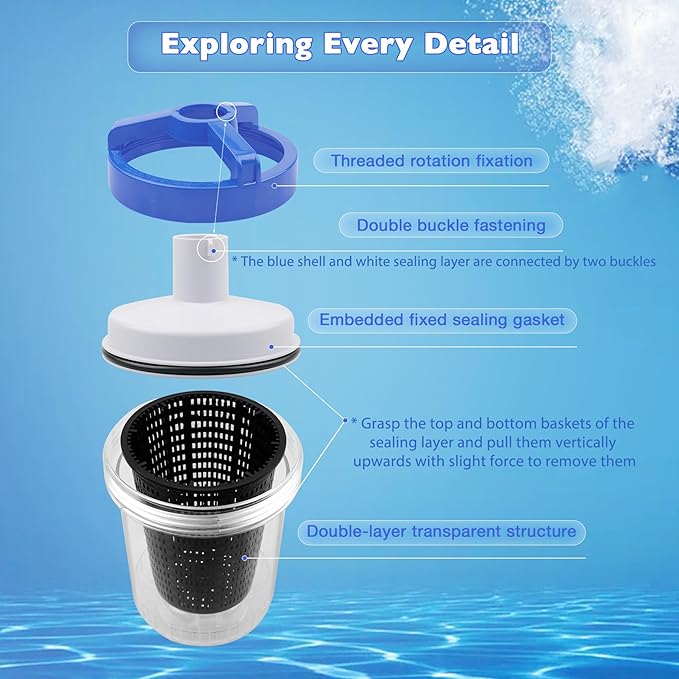 ATRACYPART Inline Pool Leaf Canister Compatible - Image 4