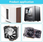 280x140mm PC Case Dust Mesh Filter, Magnetic Frame Computer Fan Dust Mesh PC - Image 7