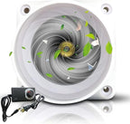 2 Inch Inline Duct Ventilation Fan HVAC Vent Blower 22 Cfm Quiet Ventilation by Unknown
