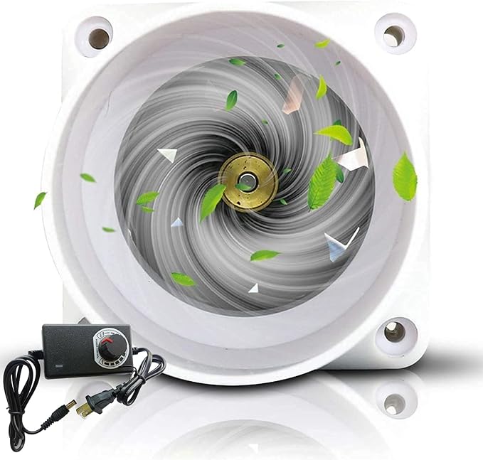 2 Inch Inline Duct Ventilation Fan HVAC Vent Blower 22 Cfm Quiet Ventilation by Unknown