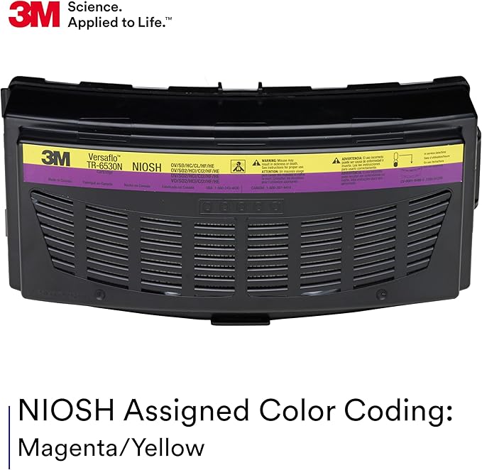 3M Versaflo Organic Vapor/Acid Gas/HEPA Cartridge TR-6530N, - Image 4