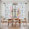 Easter Window Curtains 72 Inch Long 2 Panel Set, Rod Pocket Long Curtains & by Unknown