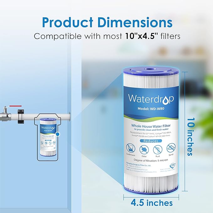 Waterdrop FXHSC Whole House Water Filter, Replacement - Image 4