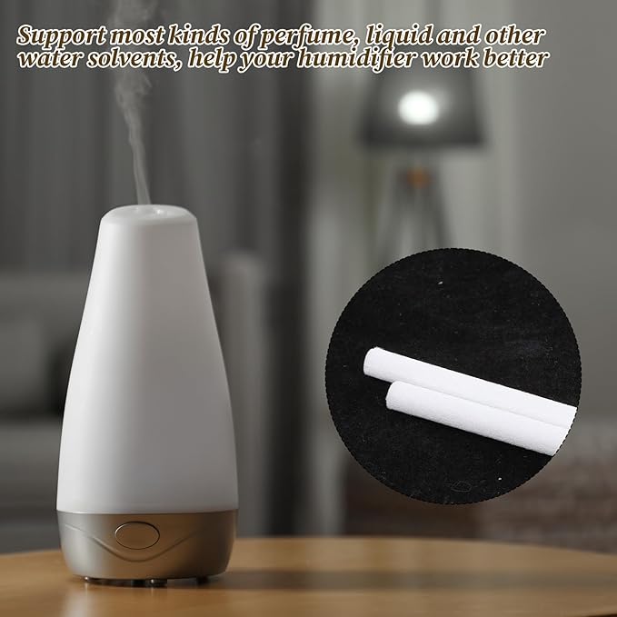 50PCS Humidifier Stick Filter Refill, 0.3"×4" Mini Air Diffuser Pure Wicks - Image 5