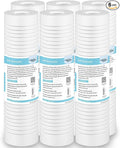 Membrane Solutions Grooved Sediment Water Filter Cartridge, 1 Micron Whole by MembraneSolutions