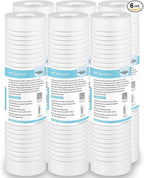 Membrane Solutions Grooved Sediment Water Filter Cartridge, 0.5 Micron Whole by MembraneSolutions