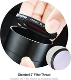 Astromania Telescope Moon Filter 2 Inch, Moon Skyglow Filter Reduces Moon Glare - Image 4