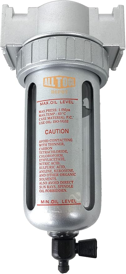 1/4" NPT Mini Particulate Filter/Water Trap by AllToolDepot