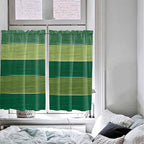 Farm Retro Green Wood Grain Window Valance Curtains, Rustic Wooden Plank - Image 8