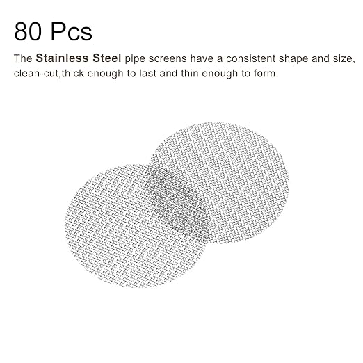MECCANIXITY Pipe Screen Stainless Steel Screens, 13/16 Inch Diameter - Image 3