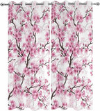 Cherry Flowers Outdoor Curtains - Image 9