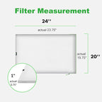 Reair 20x24x1 Air filter, Washable and Reusable Air Filter 20x24x1 - Image 6