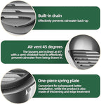 4" in Heavy Duty Thickened 304 Stainless Steel Air Vent Cover Louvered Grille - Image 7