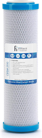 iFilters 0.5-Micron Carbon Block Water Filter – Coconut Shell CTO Drinking by iFilters