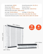 VEVOR 20x25x4 Furnace Air Filter, MERV 11 Pleated HVAC AC Replacement, - Image 7