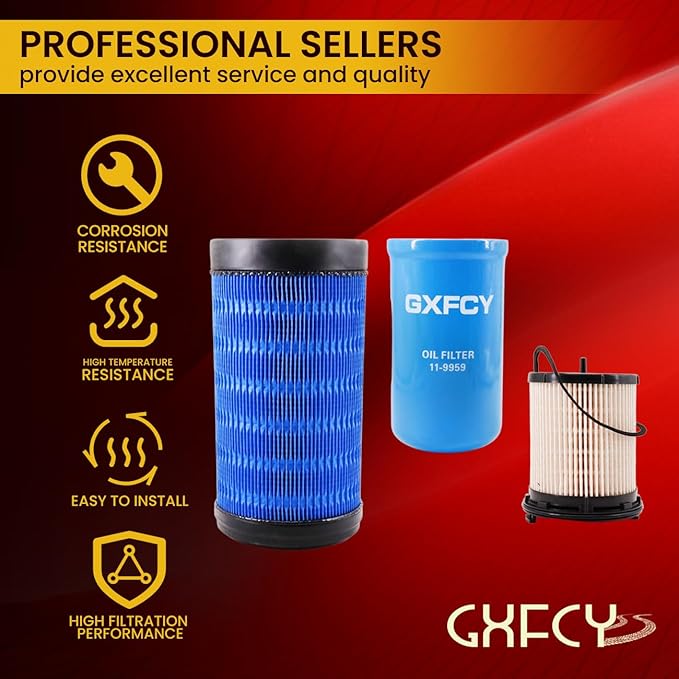 11-9955 Air Filter 11-9959 Oil Filter 11-9965 Fuel Filter Compatible - Image 4