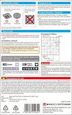 Easy Apply Dust Filter for Ventilation Fan, Peel & Stick, Self-Adhesive - Image 9