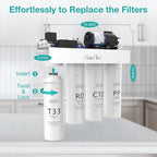 SimPure T1-100 Reverse Osmosis Water Filter, Near 0 TDS Reverse Osmosis System - Image 7