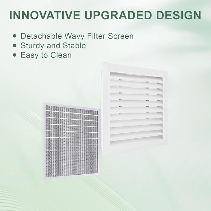 2-Pack Paintable Gable Vents - Image 5