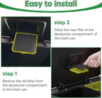 16-Pack Trash Can Odor Absorbing Filter Refills Compatible - Image 5