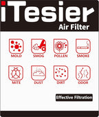 Engine & Cabin Air Filter Kit for Altima 2019 2020 2021 2022 2023 2024 2025 - Image 3