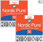 Nordic Pure 20x20x5 Honeywell/Lennox Replacement MERV 15 Air Filters 2 Pack by NordicPure