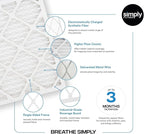 Simply 25x25x1 Air Filter, MERV 8, 12 Pack, - Image 4