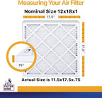 Filter King 12x18x1 Air Filter | 6-PACK | MERV 13 HVAC Pleated A/C Furnace - Image 2