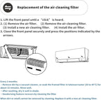Annual Mini Split Filter Bundle Compatible - Image 5