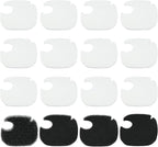 AQUANEAT 16 pcs Replacement Canister Filter Pads Compatible by Aquaneat