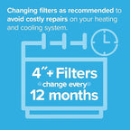 Filtrete 16x25x4, AC Furnace Air Filter, MPR 1550 DP, Healthy Living Ultra - Image 3
