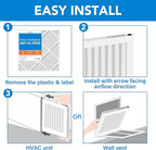 LotFancy 16x20x1 Air Filter MERV 13 6-Pack, Electrostatic Pleated HVAC Furnace - Image 6