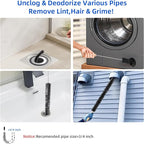 Dryer Vent Cleaner Kit 5 Pack for Fire Prevention-Home Essentials Long Flexible - Image 6