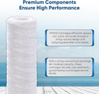 PUREPLUS 10 Micron 10"x2.5" Whole House String Wound Sediment Filter - Image 6