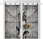 Funny Farm Animals Living Room Curtains 84 Inch Length, Window Curtains Tab Top by Unknown