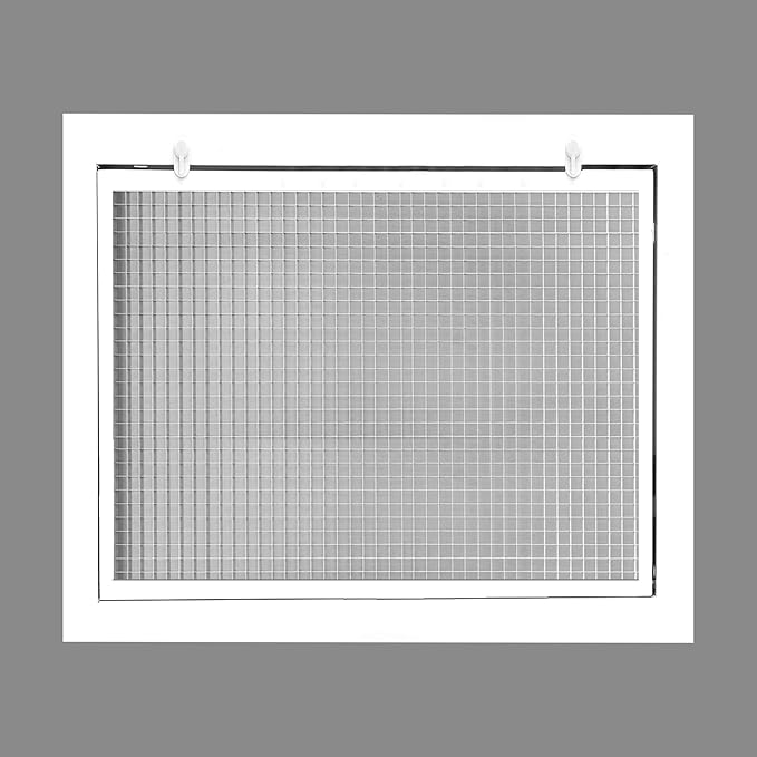 HVAC Premium 20" x 14" Cube Core Eggcrate Return Air Filter Grille by HVACPremium