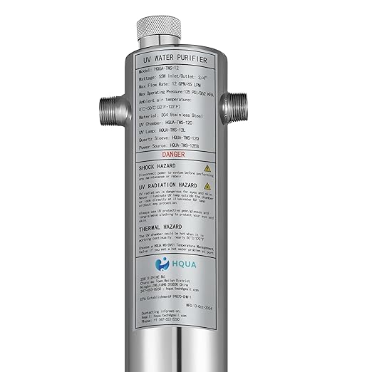 HQUA-TWS-12 Ultraviolet Water Purifier Filter - Image 9