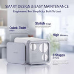 APEC Tankless Reverse Osmosis System, NSF 372 & 58 Certified 3 Stage Water - Image 4