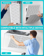 14x24x1 Refillable Air Filter Kit, MERV 8, 1 Reusable Foldable Frame ＆ 6 Refills - Image 5