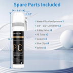 Water Filter for Sink Faucet，with Anti-Clogged Tech, NSF/ANSI 42 & 53 Certified - Image 7