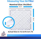 Filter King 14x20x2 Air Filter | 4-PACK | MERV 8 HVAC Pleated A/C Furnace - Image 2