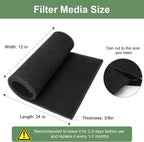Air Filter Foam Sheet Material Replacement - Image 2