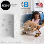 Simply 20x20x2 Air Filter, MERV 8, 6 Pack, Furnace Air Filter - Image 2