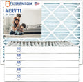 Filters Fast 12x24x2 Pleated Air Filter Merv 11, 2 Inch AC Furnace Air Filters by FiltersFast