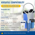 SW-4-SS-8 Whole House Water Filter Wrench 6 Inch, Metal Water Filter Wrench - Image 3